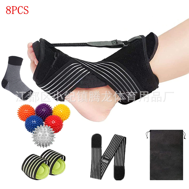 Factory wholesale bandage compression ankle fixed support ankle sprain foot drooping orthosis Amazon new