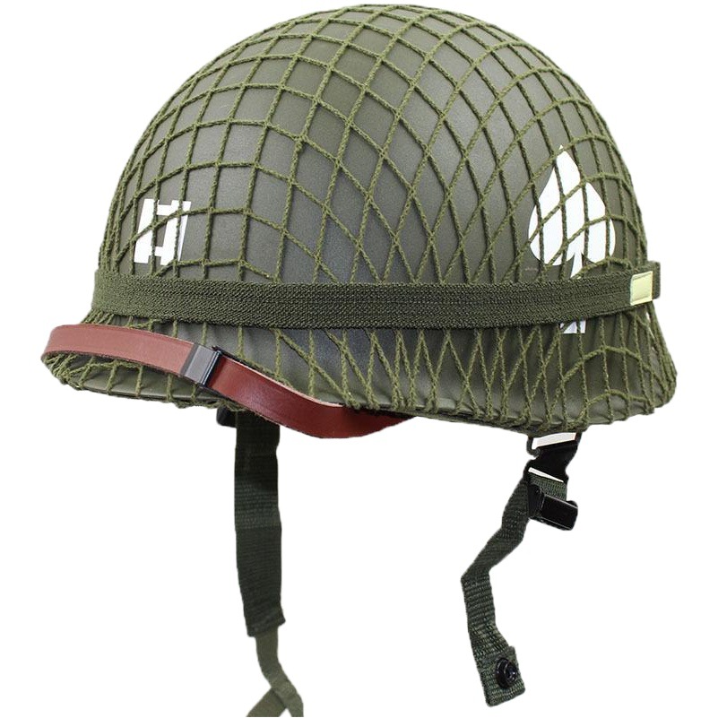 World War II Classic Helmet Brothers American M1 Movie Props Helmet National Army Movie Helmet Double Helmet