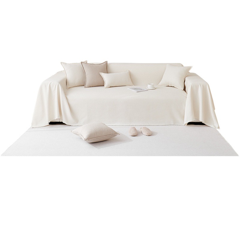 Picture of Teddy Velvet Waterproof Sofa Cover Cloth Four-Season Universal Anti-Slip Sofa Cover Anti-Cat Scratch Cloth Seat Cushion Dust Cover