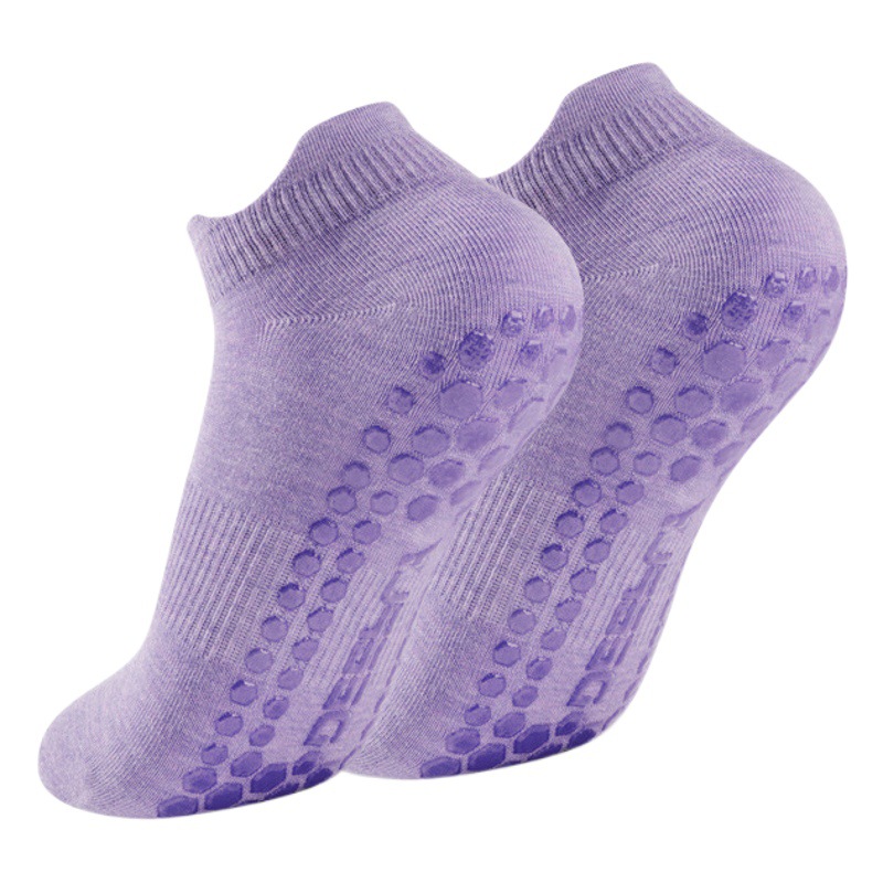 cross-border dispensing yoga socks pilates women non-slip sport boat socks cotton temu shein tiktok