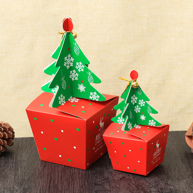 Picture of Christmas Apple Box Peace Fruit Packaging Box Christmas Eve Gift Box Carton Wholesale Can Be Customized H013 Size