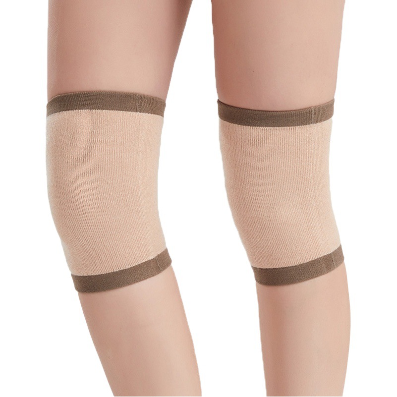 Thin Knee Pads for Men and Women Air-conditioning Room Old Cold Legs Short Elastic Cotton Knee Pads Outdoor Basketball Football Knee Pads