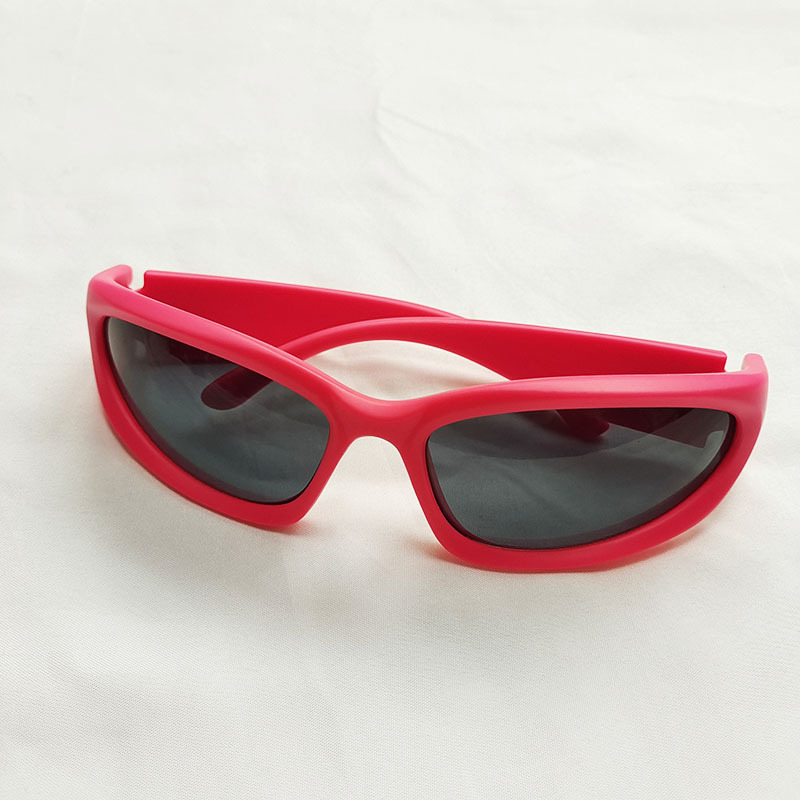 Picture of Punk Futuristic Sunglasses Women's European and American Hot Girls Super Cool Street Photograph Sun Protection Glasses Men's Sports Style Riding Sunglasses