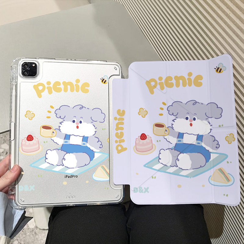 Picture of For iPad11 protective cover air7 shell transparent anti-bending pro Apple 11 inch new mini7 cartoon painting