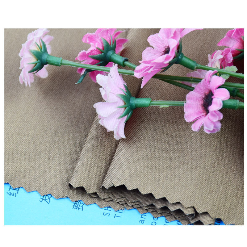 Spring and Autumn four-sided stretch fabric woven cotton brocade twill 200GSM sports leisure four-sided stretch suit fabric