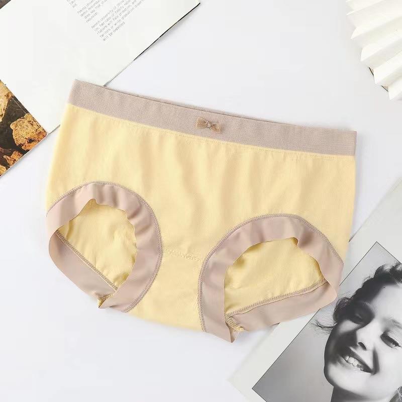 Picture of Lady 2.0 silk moisturizing pants mid-waist antibacterial bottom crotch seamless comfortable breathable women's briefs