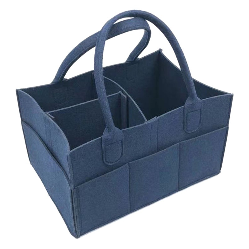 Felt Diaper Storage Bag Mummy Bag Baby Diaper Debris Finishing Handbag Storage Bag
