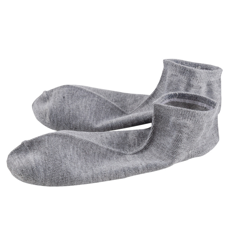 Picture of Socks Men's Solid Color Boat Socks Casual Easiest for Match Socks Sweat-Absorbent Short Socks Summer Thin Low-Cut Shallow Mouth Invisible Boat Socks