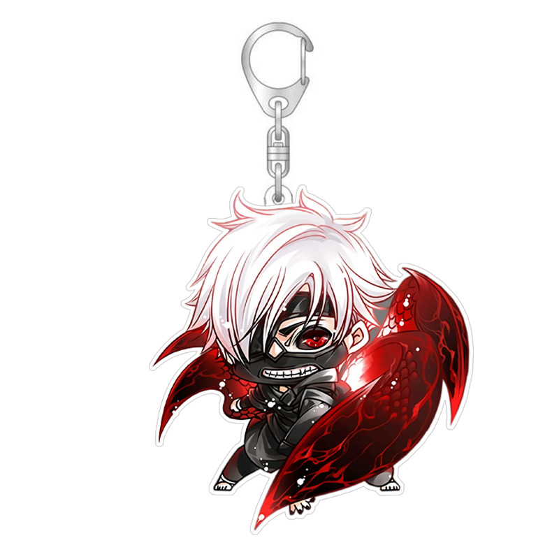 Picture of Tokyo Ghoul keychain double-sided acrylic keychain pendant
