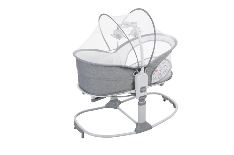 Picture of Baby Shaker electric vibration comfort Shaker can lift portable bedside bed newborn baby bed can sit and lie