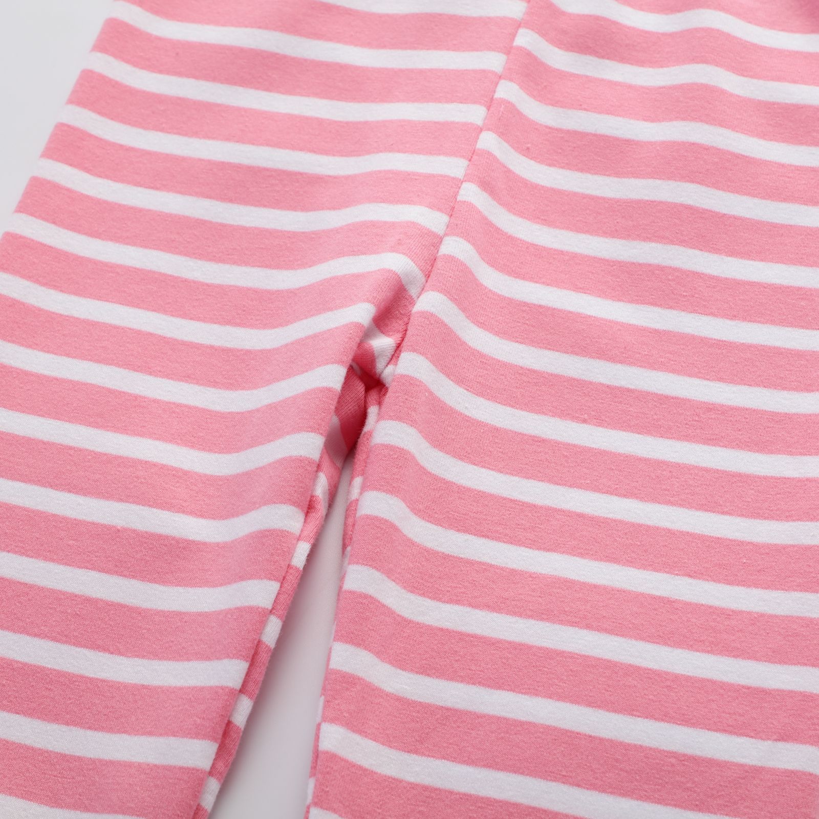 Picture of Spring and Autum Kidsren's Single-Piece Autum Trousers, Yarn-Dyed Striped Girls' Autum Trousers, Baby Outer Trousers, Girls' Leggings