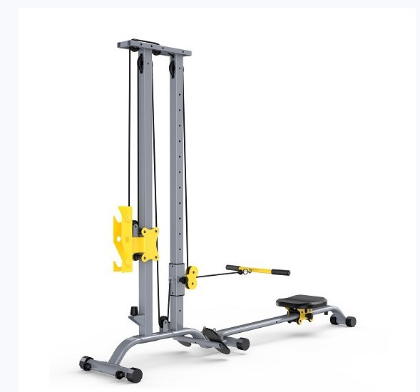 Picture of High Pull-Up Frame Fitness Equipment for Fat-Burning Exercise, Dumbbell Multi-Functional All-In-One Comprehensive Trainer, Pull-Back Rowing Machine