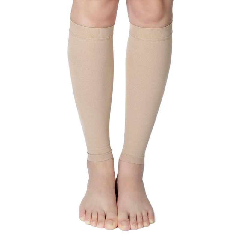 Therapeutic Gradient Pressure Calf Sleeves, Mid-Tube Pressure Socks, Leg Anti-Varicose Socks, Blood Embolism Leg Socks in Stock