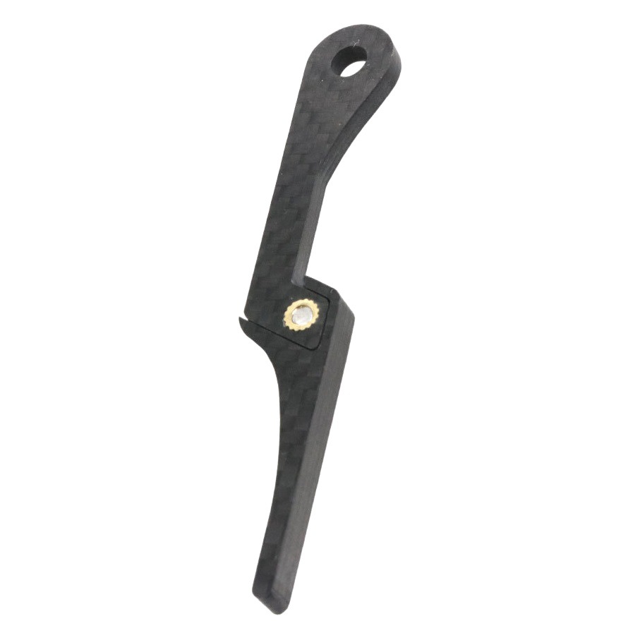 Road bicycle tooth plate chain stabilizer variable speed car carbon fiber chain guide positive and negative tooth single plate anti-chain chain protector