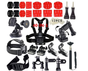 Picture of Sports camera chest strap mobile phone chest first person vision shooting headband bracket electric motorcycle riding chest strap