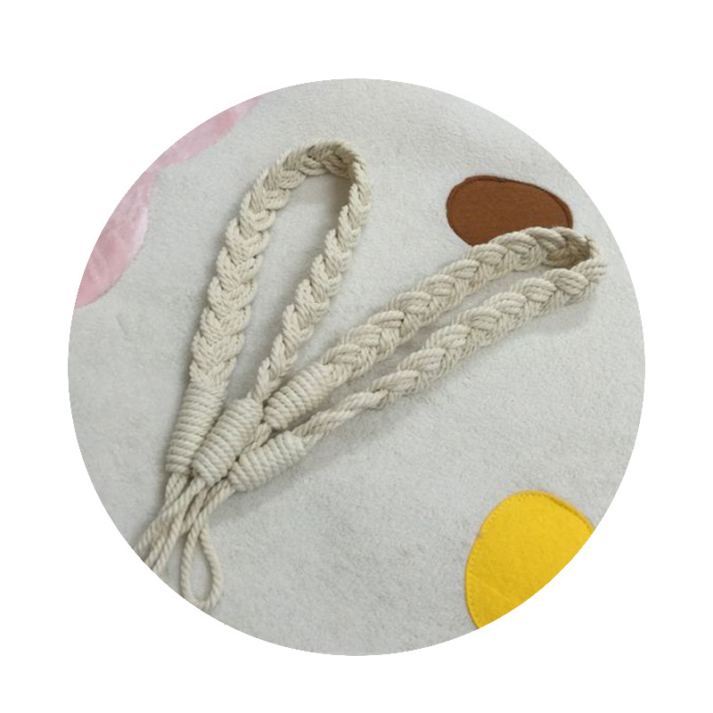 Picture of New Product Recommendation: Hand-Woven Curtain Decorative Straps, Master Bedroom Door Curtain Fixed Braided Straps, Room Gauze Curtain Elastic Straps