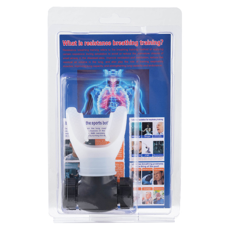 Picture of Cross-border in stock Fitness Trainer Portable Vital Capacity Abdominal Adjustable Resistance Breathing Trainer