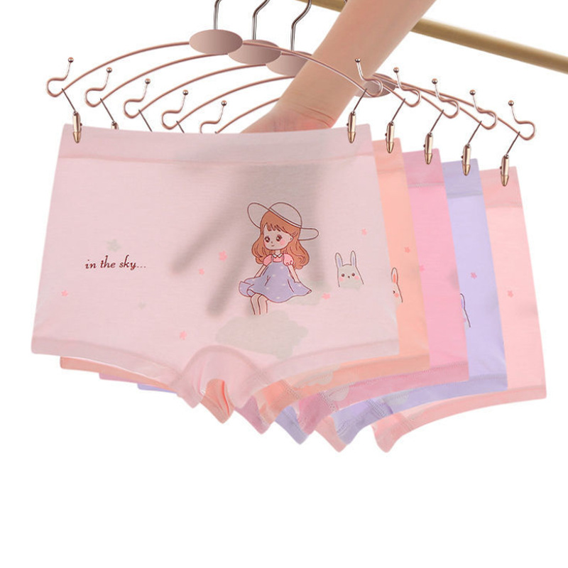 Picture of Girls' underwear summer thin boxer modal children's baby children's boxer underwear without pp