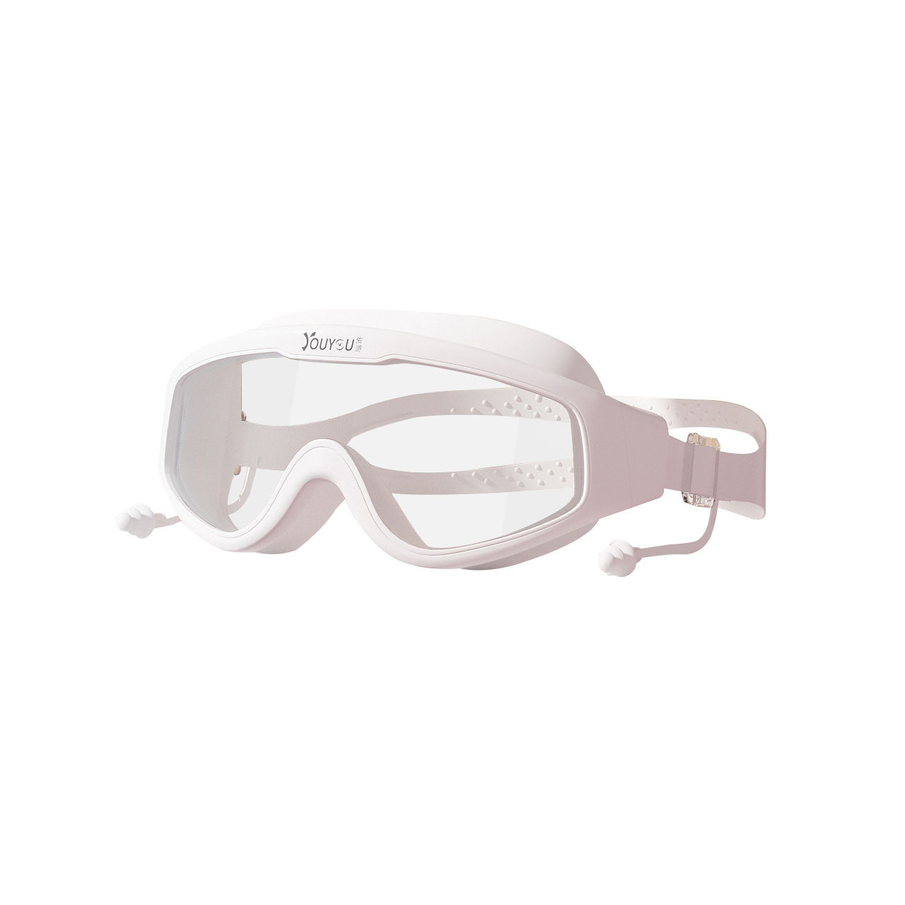 Picture of Swimming Goggles Women Waterproof Anti-fog HD Large Frame Swimming Glasses Women Professional Diving Swimming Cap Swimming Equipment suit