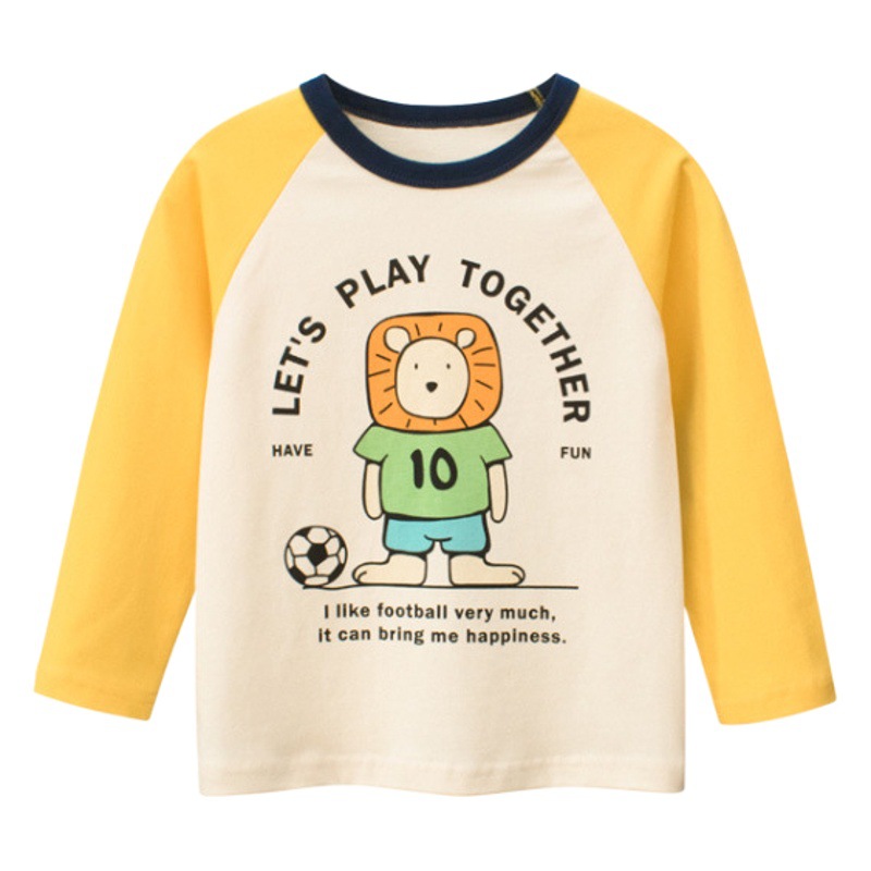 27Kids children's clothing Spring children's long sleeve T-shirt bottoming shirt baby clothes a generation of shaking voice live supply