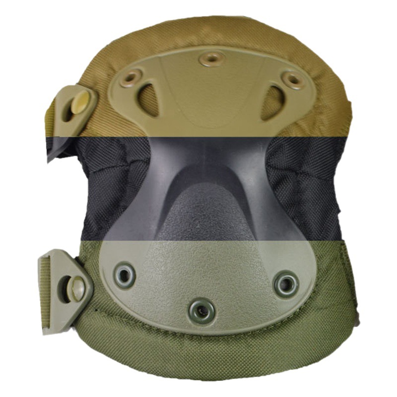 Factory Hot Sale Knee Pads Outdoor Combat Protective Equipment Four-piece Mountaineering Camping Riding Protective Equipment Knee Pads Elbow Pads