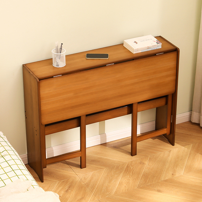 Picture of Foldable Student Desk and Chair Study Desk and Chair suit Home Computer Desk Desktop Table Simple Children's Study Desk