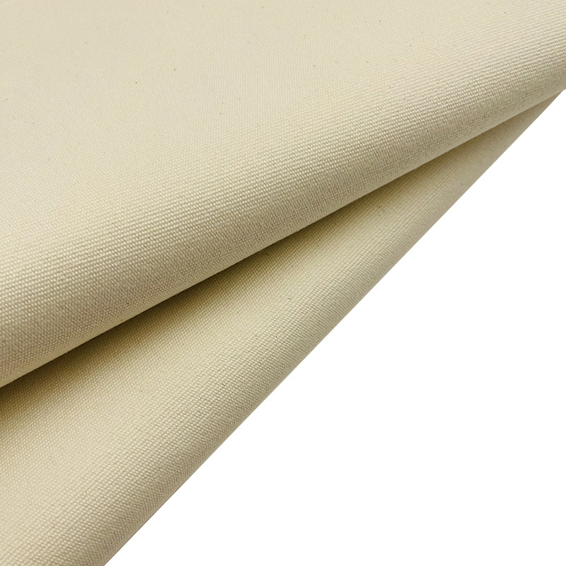 Picture of Wholesale White Plain Cloth 600g Polyester-Cotton Blended Fabric Clothing Shoes and Hats Tie-Dye Tuoran White Cotton Polyester-Cotton Canvas Fabric
