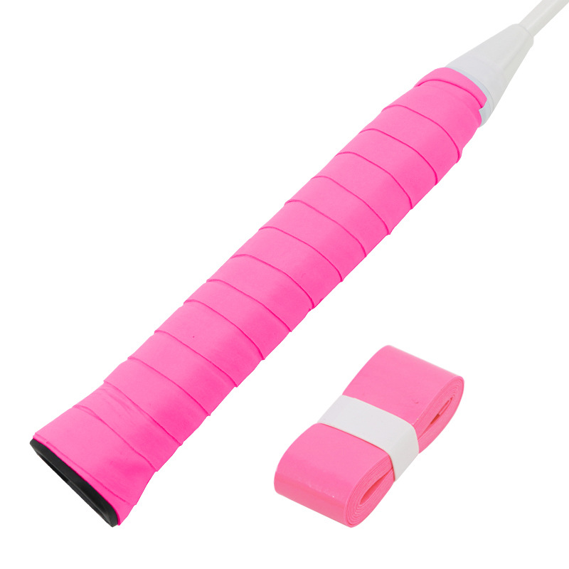 Picture of Ultra-Thin Soft Badminton Racket Sticky Double-Sided Coated Flat Latex Anti-Slip Sweat-Absorbent Wrapping Grip Tape Wholesale