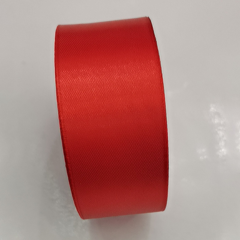 Picture of 4CM Polyester Ribbon DIY Handmade Rose Flower Ribbon Ribbon Wedding Cake Gift Packaging Decorative Silk Ribbon