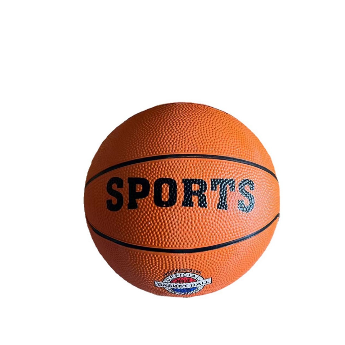 Picture of Children's No. 3457 Basketball Rubber Wear-Resistant Leather Ball Pu Kindergarten Primary and Secondary School Students School Training Wholesale Basketball