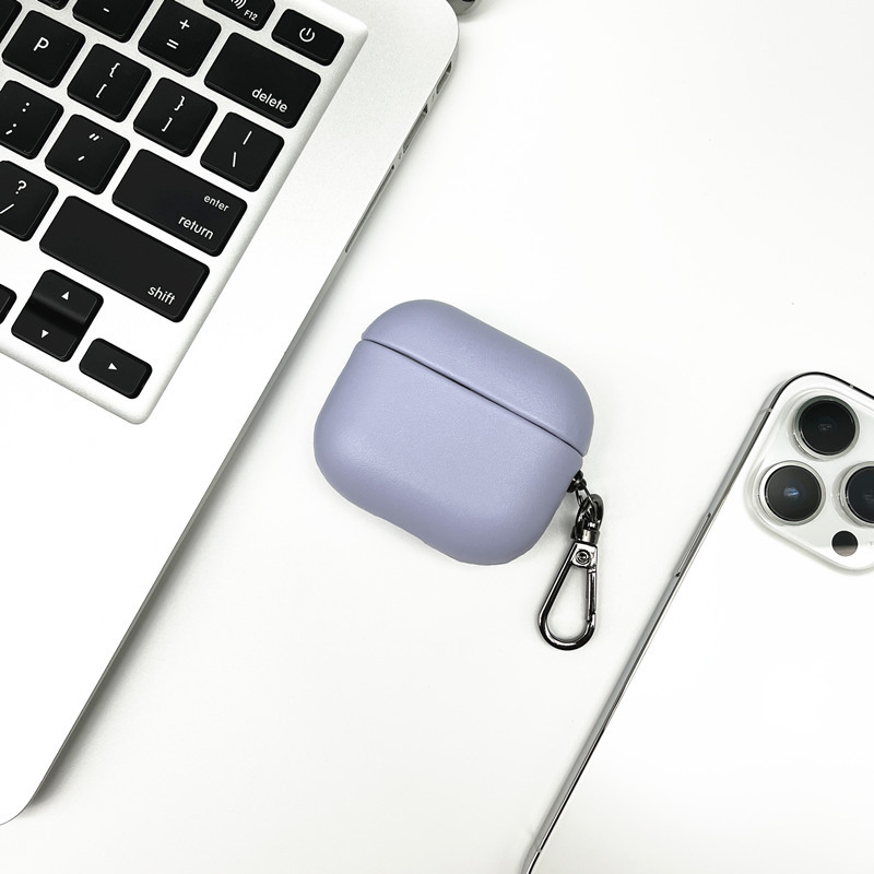 Picture of Suitable for Cross-border AirPods3 Generation Protective Case Leather Apple Bluetooth Headphone Case European and American airpodspro Protective Case
