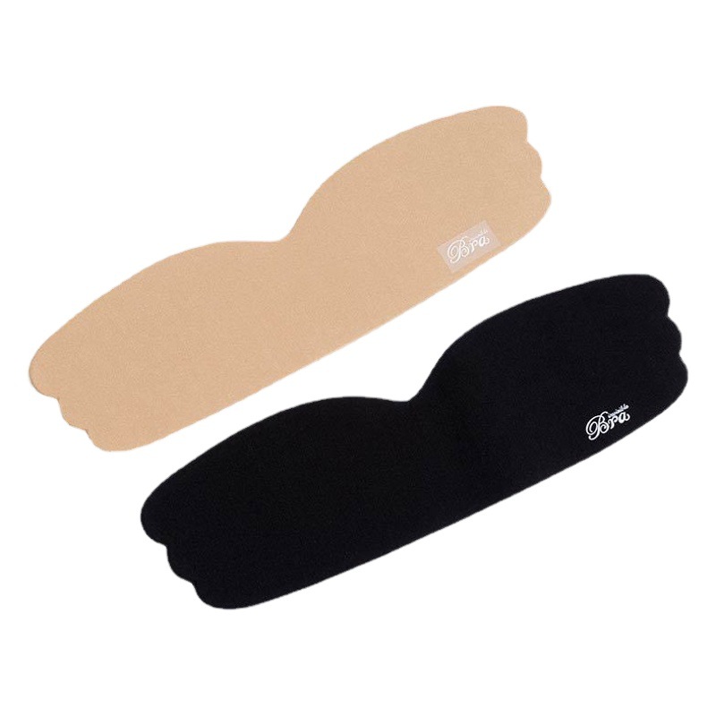 One-Piece Non-Slip Nipple Covers Invisible Silicone Bra Bridal Wedding Dress Strapless Push-Up Bra Pads
