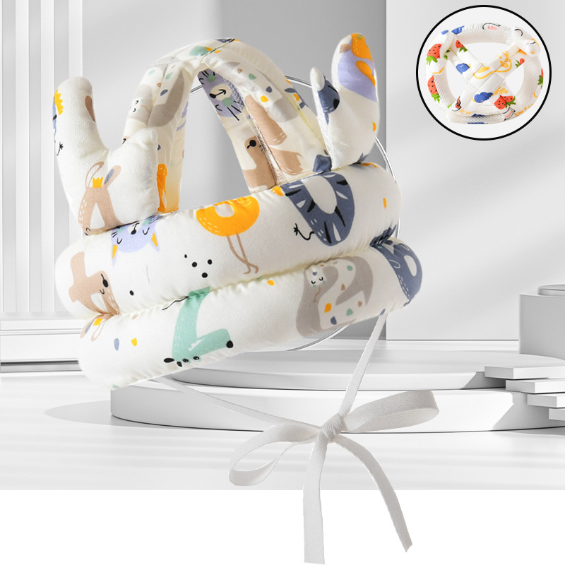 Picture of Baby Helmet Baby's Head Protection Anti-drop Hat Safety Helmet Headgear Children's Anti-collision Head Artifact Children's Toddler Anti-collision Hat