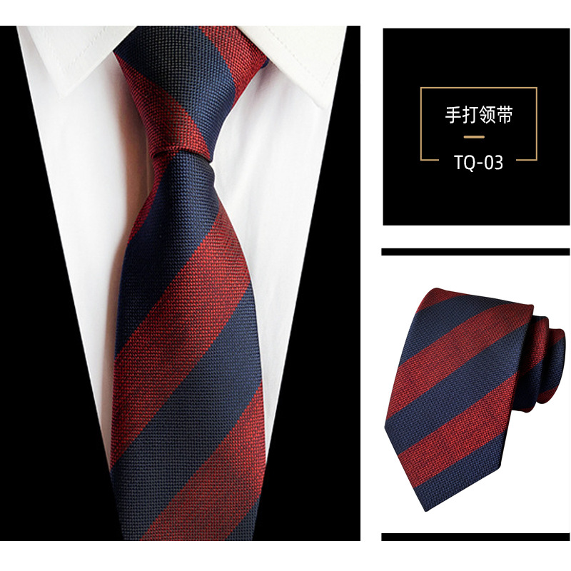 Picture of Tie clothing wholesale polyester material fashion business casual suit accessories source manufacturers in stock supply