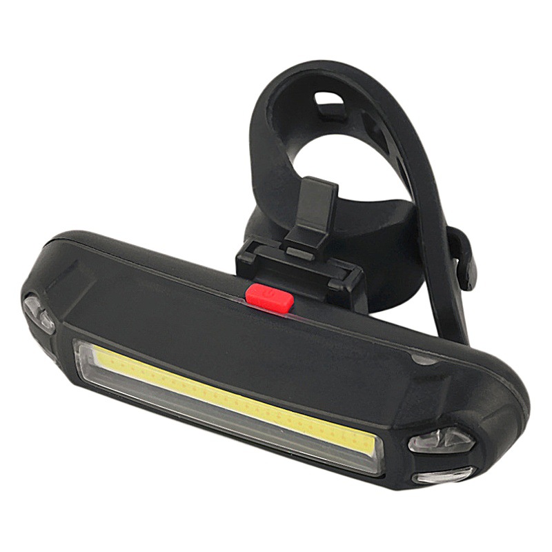 Wholesale cross-border supply usb rechargeable bicycle lights riding taillights [large favorably] cob bicycle rear taillights