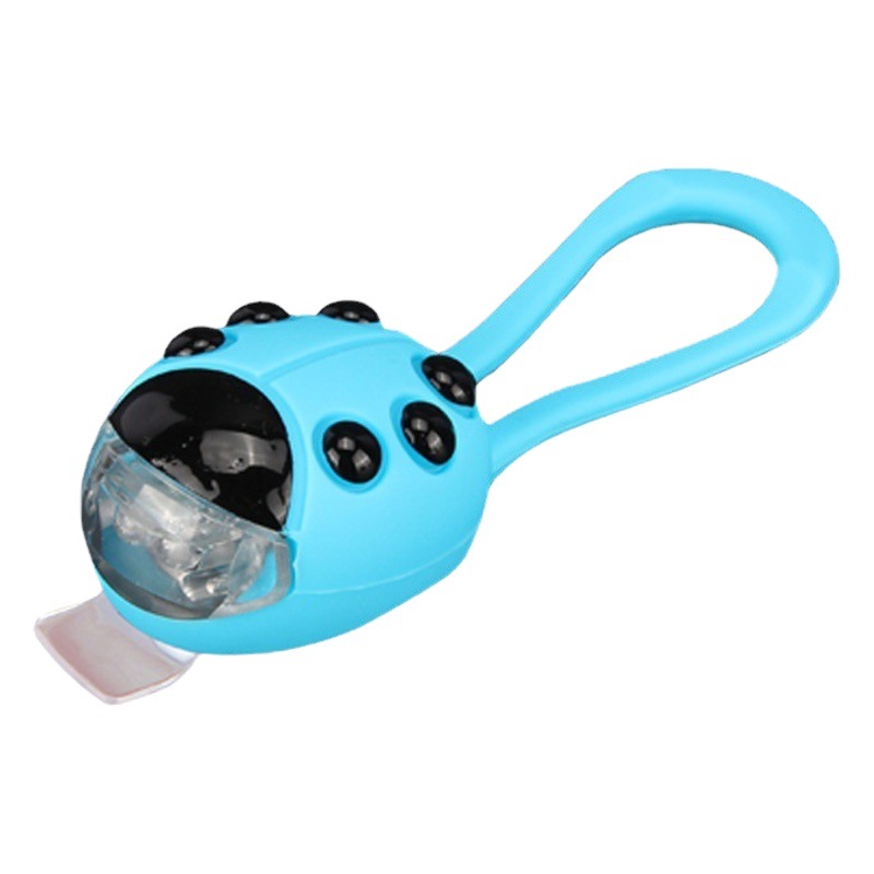 Spot wholesale ladybug light bicycle light tail light balance car headlight riding car light children scooter warning light