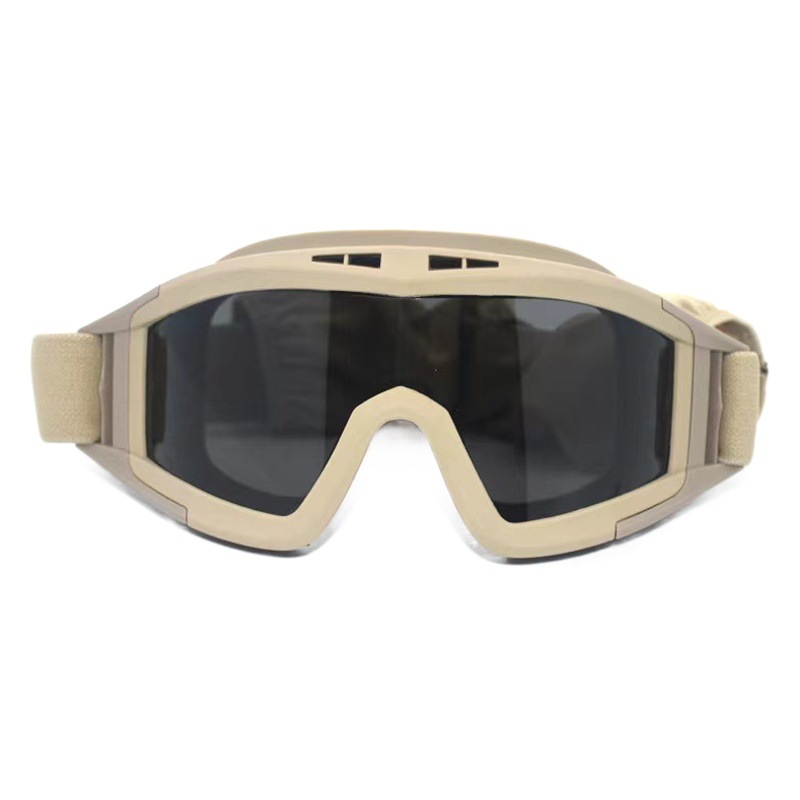 Spot Thickeneded Goggles, Roundworm Tactical Glasses, Special Jungle Goggles, Real-Life Cs Labor Protection Sports Equipment