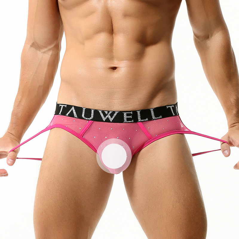 tauwell men's triangle lace pants men's lace sexy underwear cross-border party personalized hot sale factory wholesale