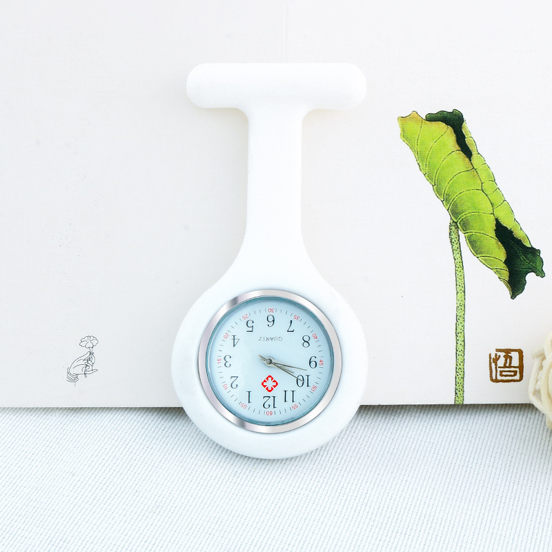 Picture of Factory Direct Sales New Silicone Band Wholesale Male and Female Nurse Watch Advertising Gift Hanging Watch Hot Selling Chest Watch Dropshipping