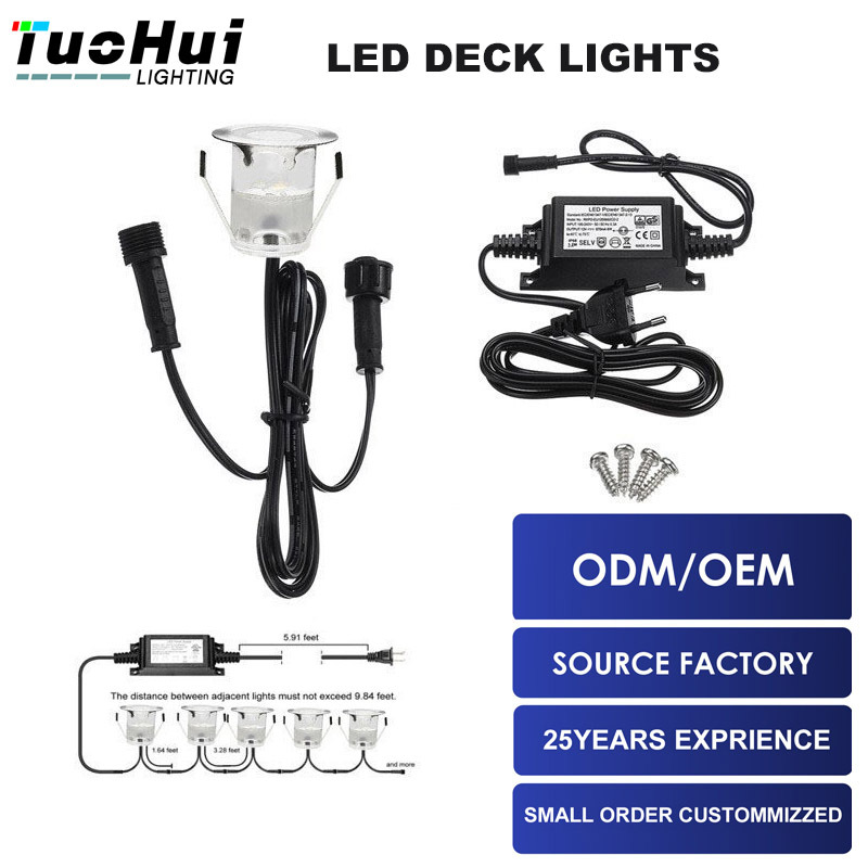 30mm stainless steel led buried light deck light Community Park landscape light home led Garden Light Night Light