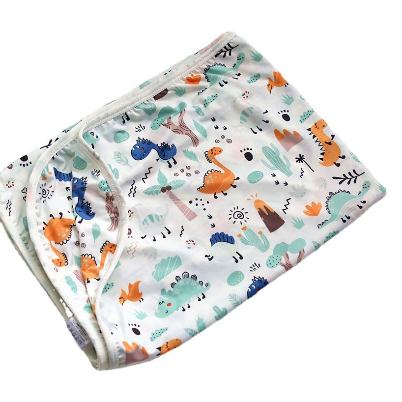 Factory Direct ice silk blanket baby cold blanket newborn children blanket summer thin double-layer cool towel thin blanket