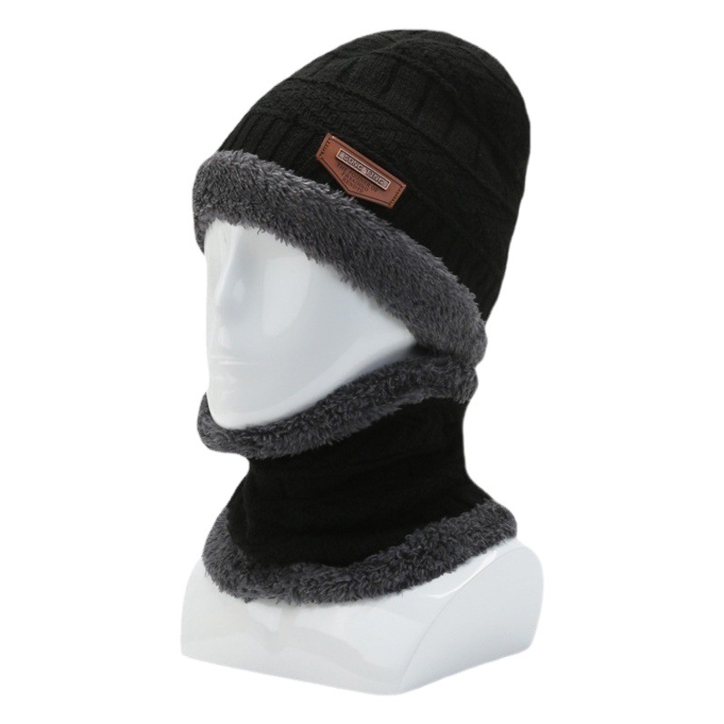 Winter woolen hat Street hat men's Korean-style trendy knitted casual men's winter handsome trendy personality