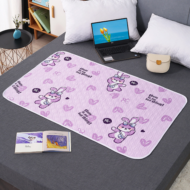 Picture of Aunt pad leak-proof waterproof non-slip washable female student dormitory menstrual period mattress side leakage-proof aunt period small mattress