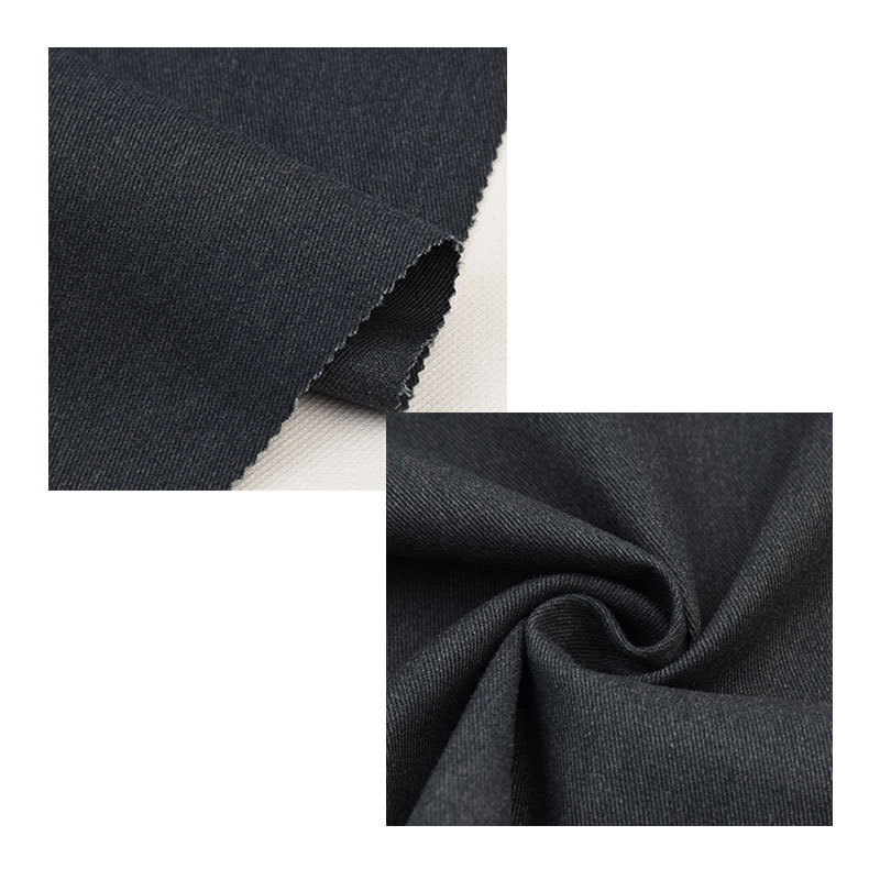 Factory supply sanding elastic yarn card CVC75/25 fabric soft and comfortable work clothes suit fabric