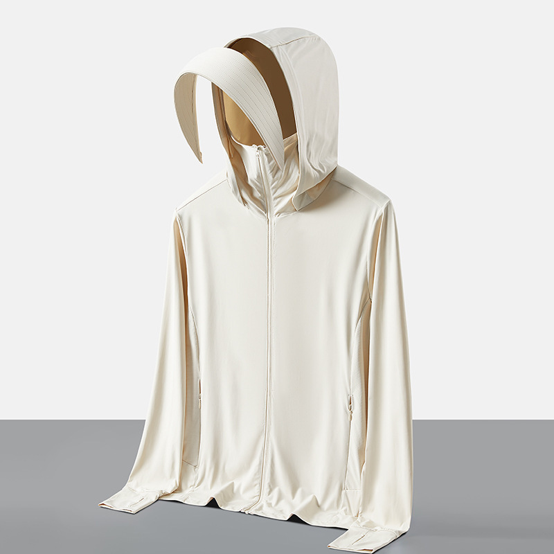 Picture of High-Quality Sun Protection Clothing for Men and Women in Summer New Style Detachable Brim Couple Youth Outdoor Leisure Travel Skin Clothing