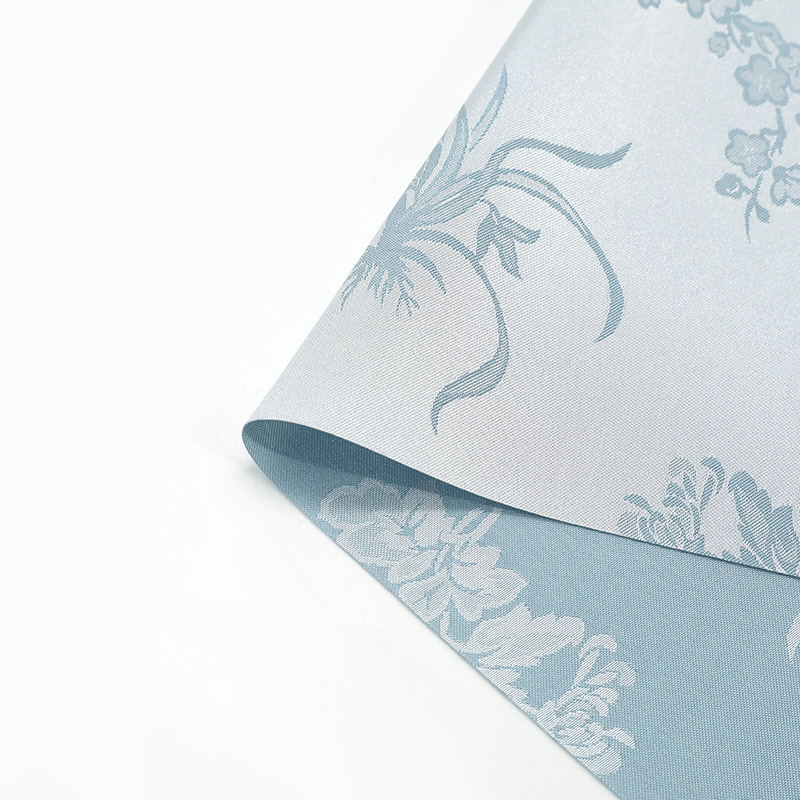 Picture of New Chinese-style dark pattern plum orchid bamboo chrysanthemum brocade cheongsam horse face skirt jacquard fabric imitation Song antique clothing fabric