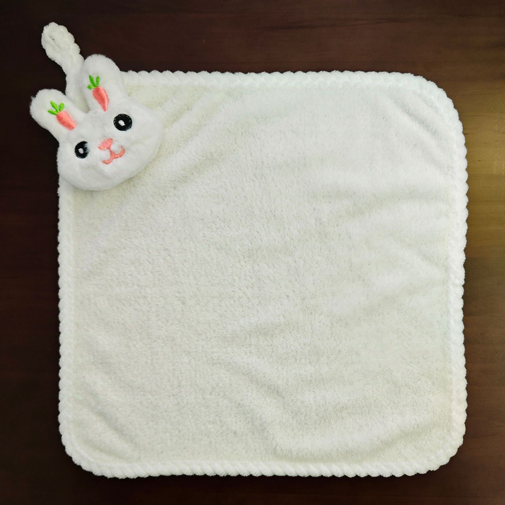 Picture of Hand Towel Hanging Cartoon Hand Towel Coral Velvet Thickeneded Water-Absorbent Non-Stinky Hand Towel Handkerchief Souvenir