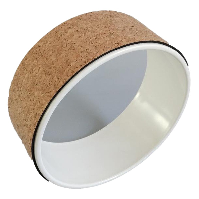 Factory sale ABS Cork yoga wheel back bend equipment Dharma wheel yoga studio use yoga beginner AIDS