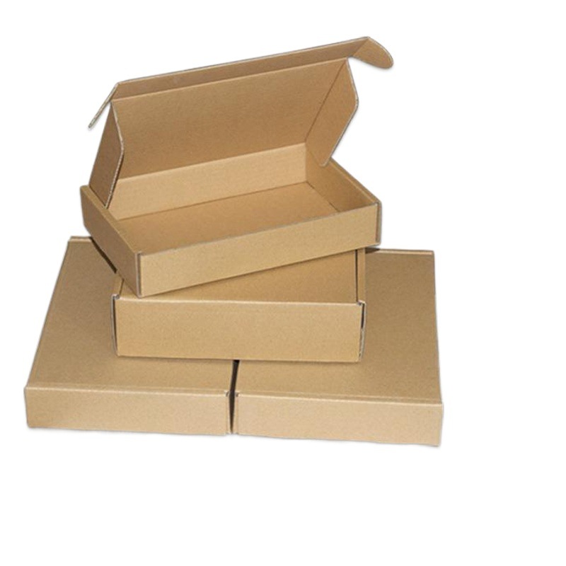 Spot packing carton three-layer five-layer aircraft box t5 folding box t3 clothes packaging express carton half high