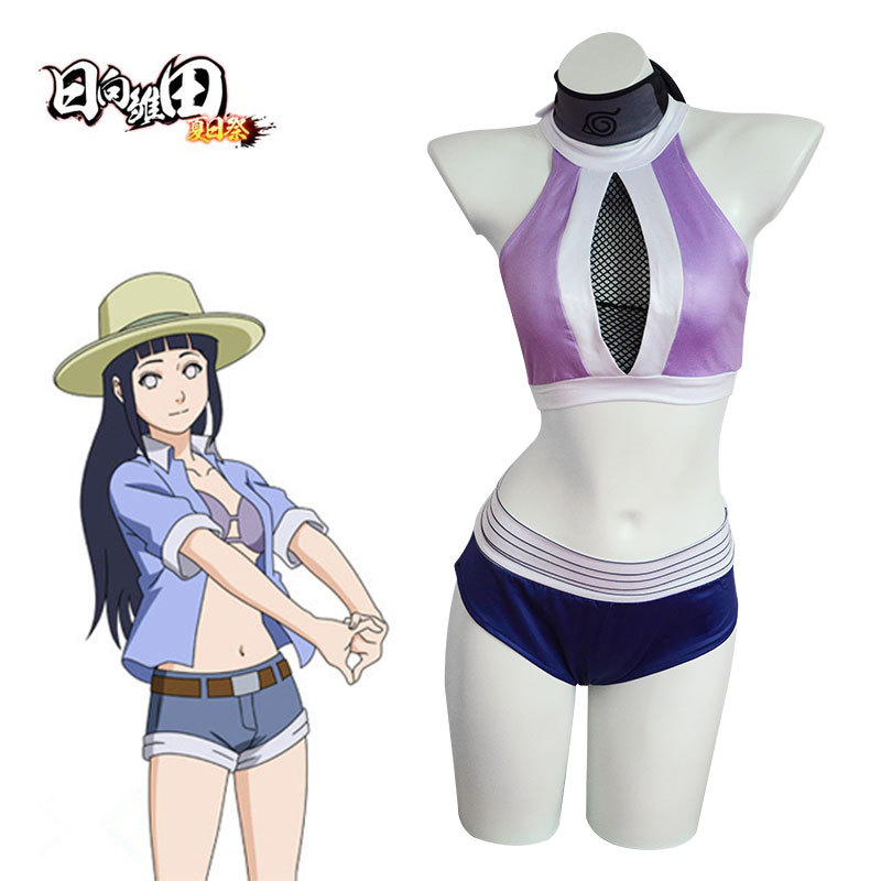 Picture of Naruto cos Rito Ichida Swimsuit Swimwear cosplay Costume Beach Bikini Sexy Animation Suit